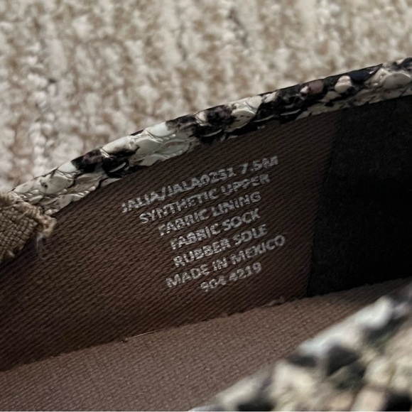 Steve Madden Gills Natural Snake Slip-On Sneakers - Picture 6 of 7